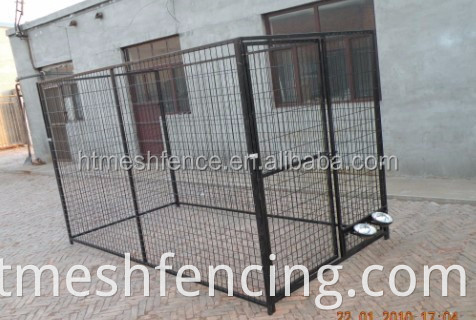 5' x 10' x 6' galvanized welded wire outdoor large dog kennel wholesale